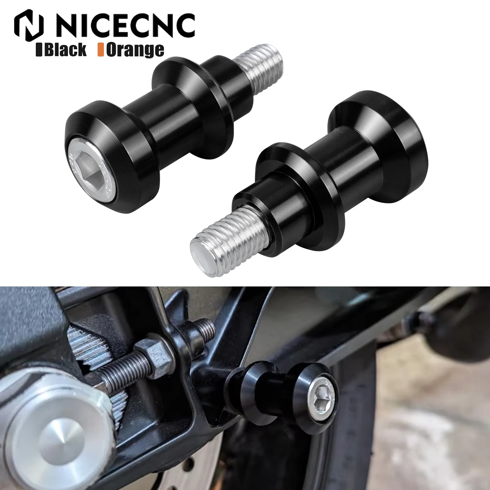 Swingarm Spools Slider Stand For KTM 690 Enduro R SMC R 790 890 Adventure/R 250 390 Duke Husqvarna Enduro Supermoto 701 901
