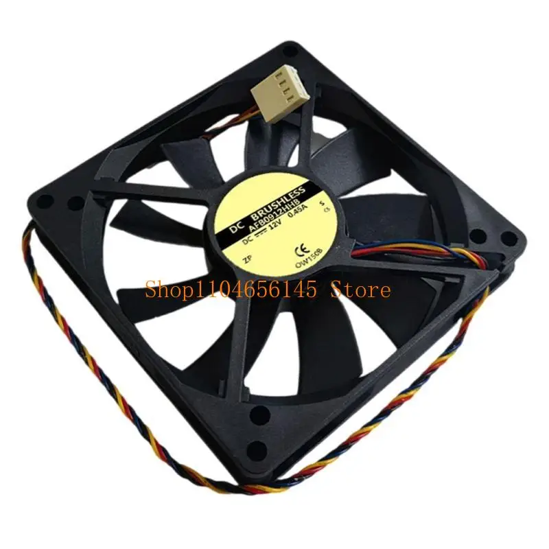 652F Powerful 4000RPM 52CFM Computer Cooling Fan with PWM Speed Regulation Coolers