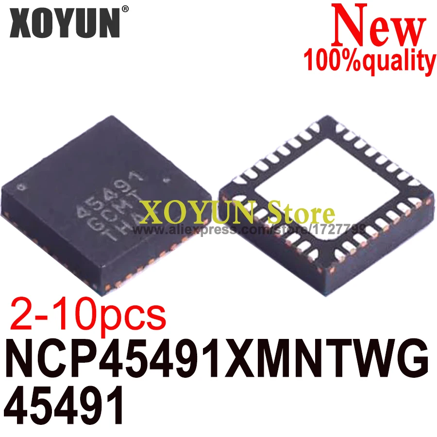 (2-10 potong) 100% baru Chipset NCP45491 45491 QFN-32 Chipset