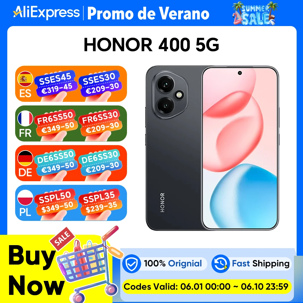 Honor 400 5G 8GB/256GB Oferta