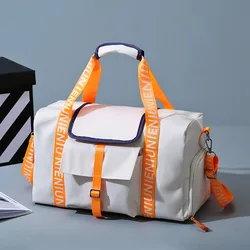 Sac de sport étanche multifonctionnel pour hommes et femmes, sacs de voyage en plein air, sac à main à support sec, yoga, natation, chaussures de sport initiées