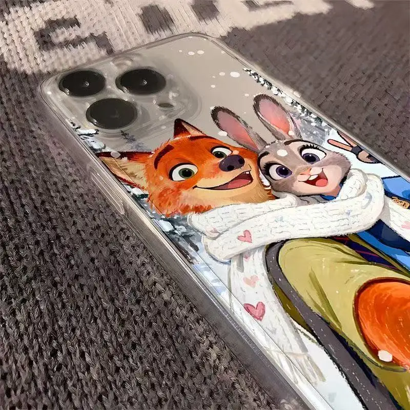 حافظة هاتف عيد الميلاد Nick Judy Space مناسبة لهاتف Apple 17 حافظة حماية شفافة لهاتف iPhone 1512pro