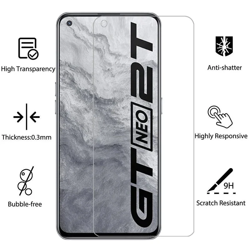 tempered glass case for realme gt neo2t cover on realmi gtneo2t neo 2t protective phone coque reame relme ralme realmy real me