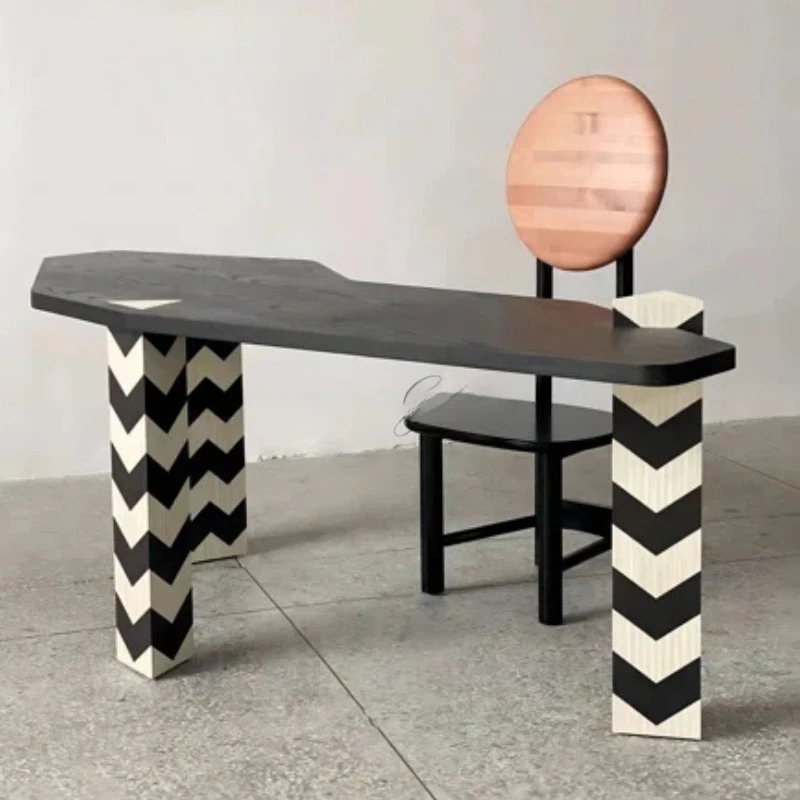 Office Desk Large Workstation Beautiful Modern Aesthetic Executive Reception Table Writing Mesa De Escritorio Office Furniture