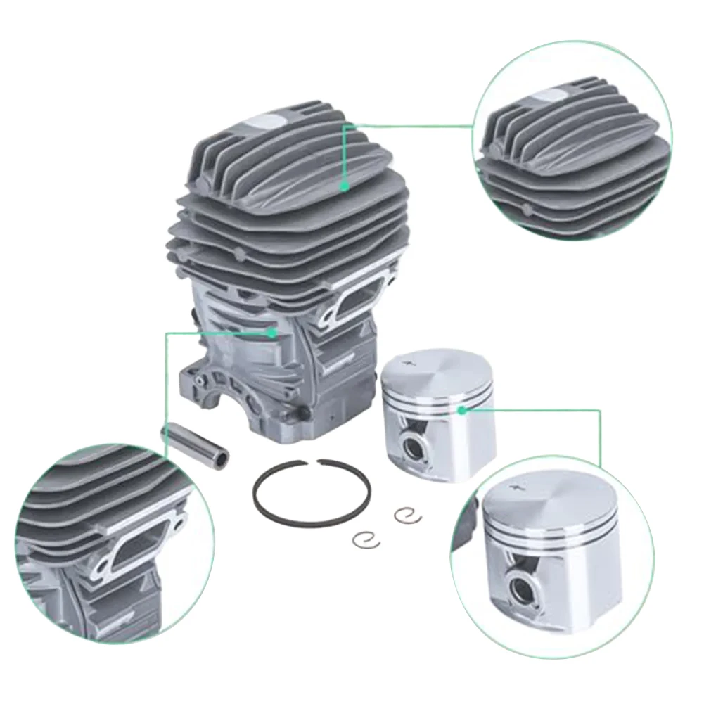 1 Set Cylinder And Piston Comprehensive Kit  47MM Cylinder Piston Kit For MS291 MS291C MS291 MS271 MS271C Chainsaw Piston Kit