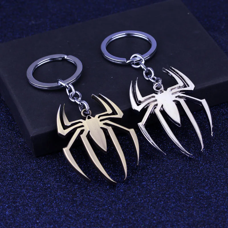 Men Fashion Key - Gantungan Kunci Logam Spider Man, Aksesoris