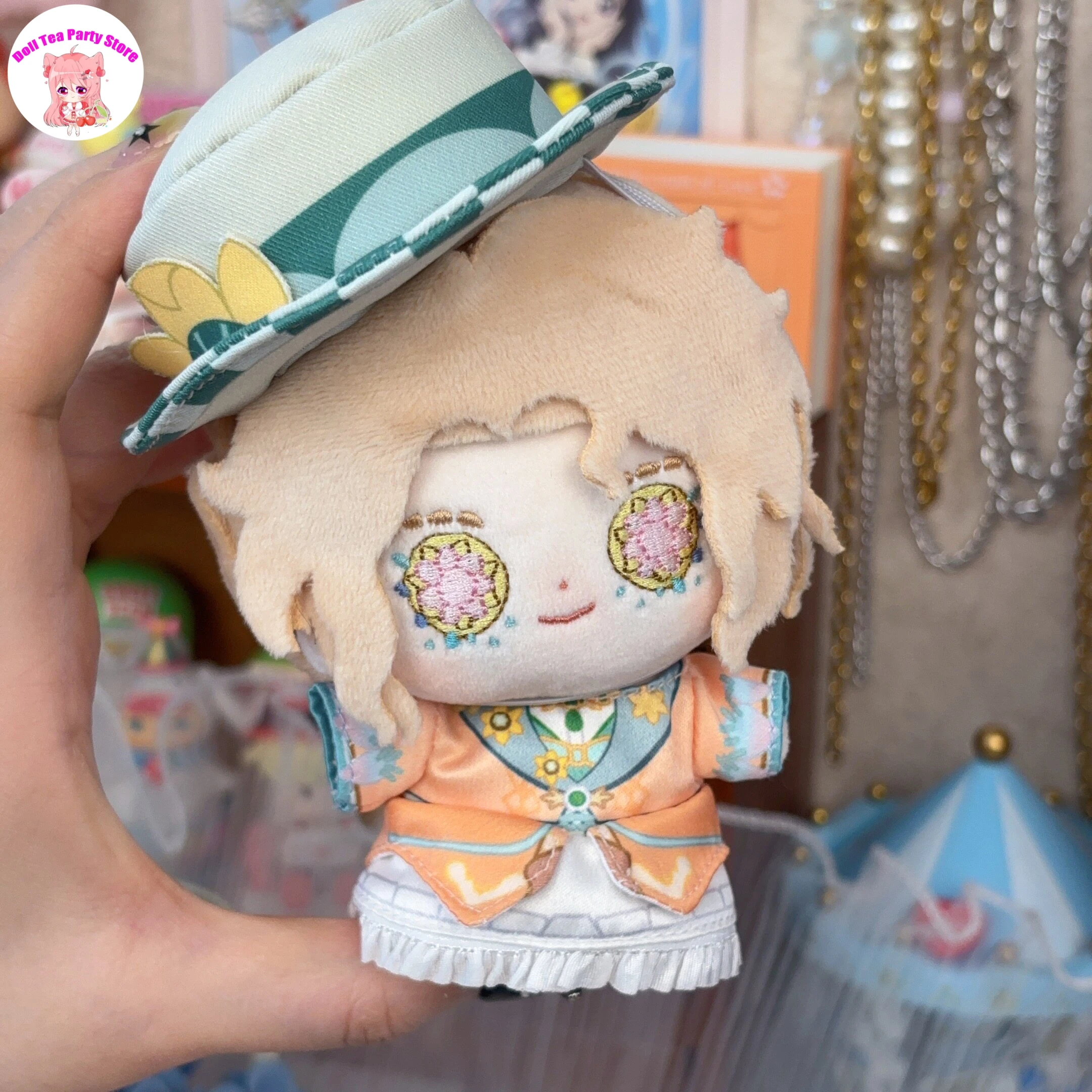 

Original 10CM Alice Derose Series Skin Version Cotton Doll Pendant Anime Identity Ⅴ Reporter Plush Stuffed Toy Cartoon Keychain