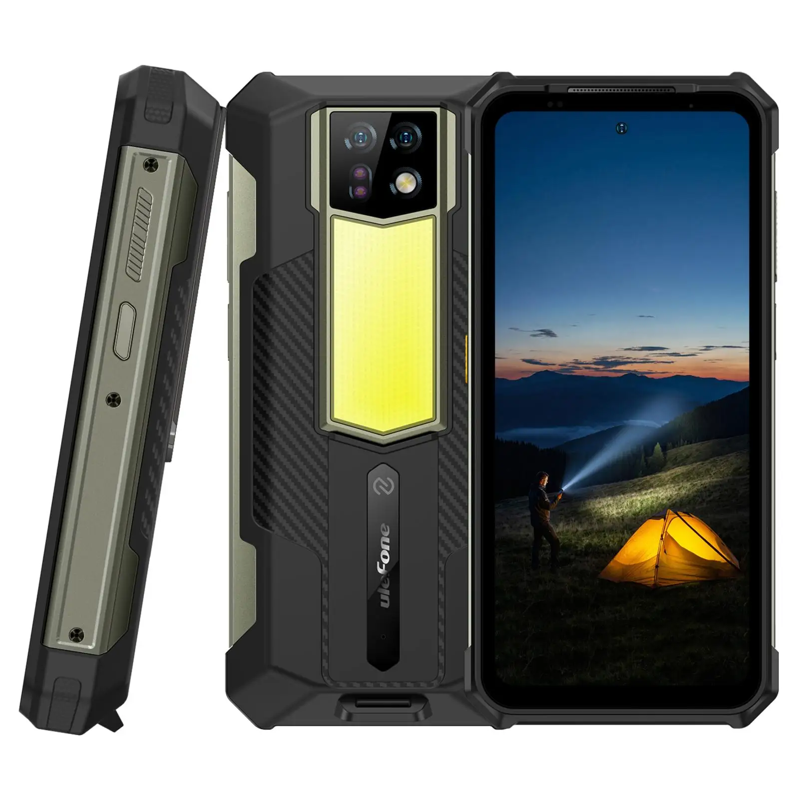 Ulefone Armor 24 Pro Rugged Phone 12GB+256GB 6.78" Android 16 MediaTek Helio G200 22000mAh NFC 4G Smartphone Global Version