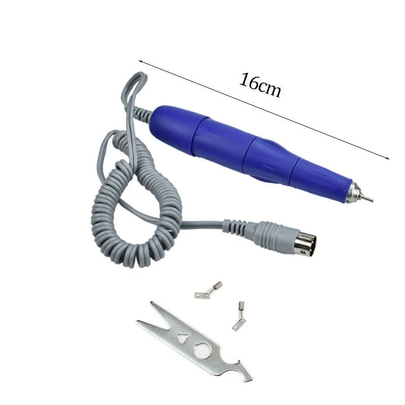 35000RPM Dental Micro Motor Drill Machine 210V 105L 65W Gel Polisher Strong Grinding Burrs Set Professional Dental Tools