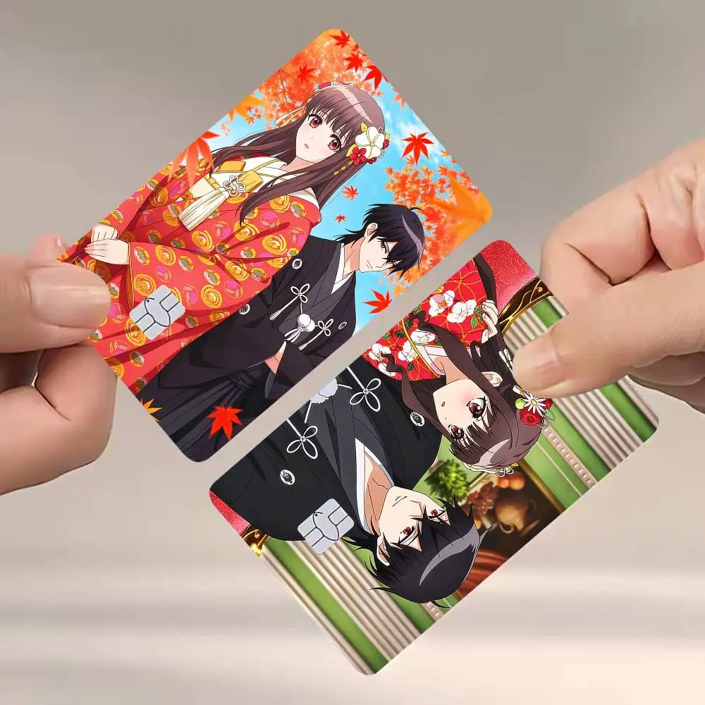 The O-Ogres Bride 4pcs 1Set Card Stickers Small Waterproof Chip 4PCS Card Sticker Anti-Scratch