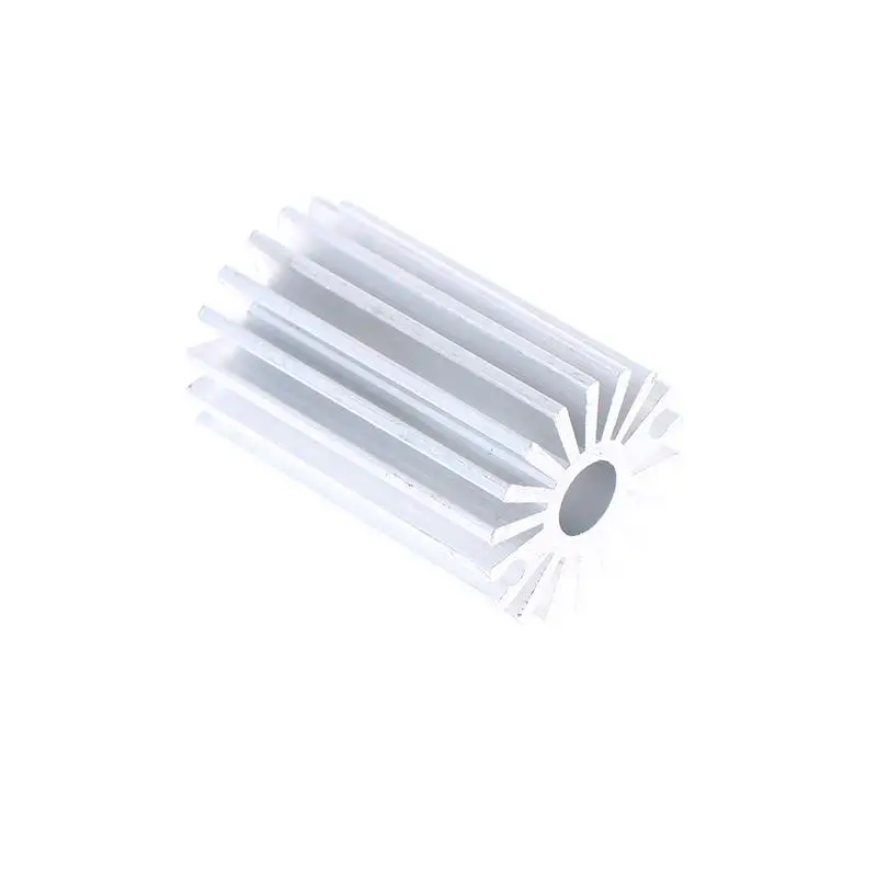 

20mm 1W 3W Silver Aluminum Profile Radiator High-power Aluminum Led Radiator Led Light Heatsink 30mm Height DIY Accessories