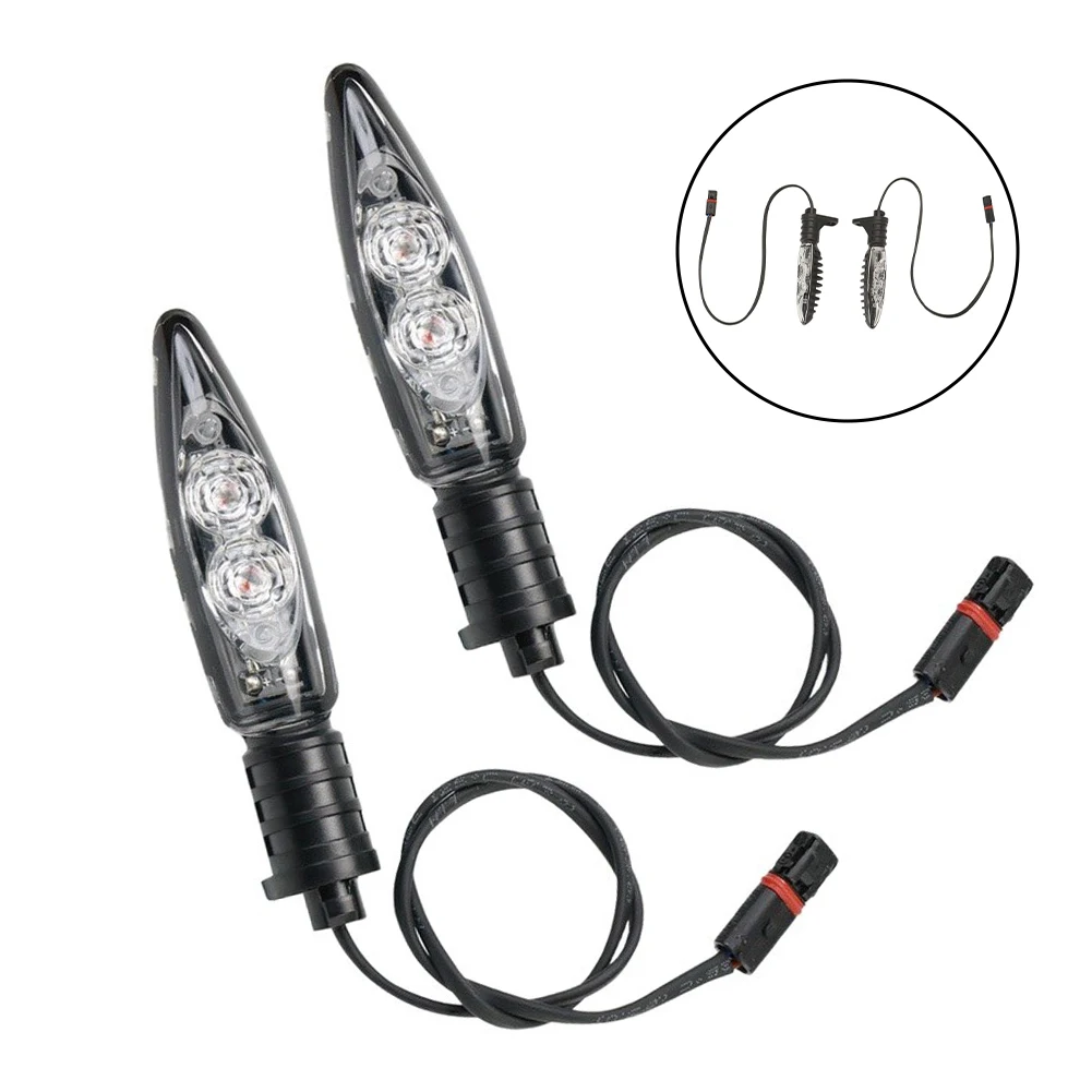 2PCS Red Turn Signal Light ABS for BMW For S1000RR For HP4 For F800GS R1200R G310GS 2017-2026 OEM Number 63138522499