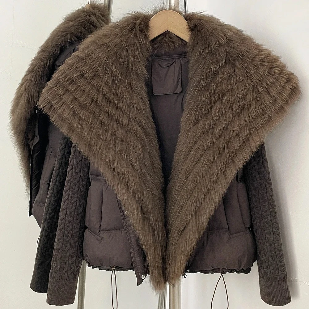 Women Puffer Jacket Short Down Coat Heat Retention Street Fashion Everyday Wear Hiking Winter Freezing Weather Ladies Outerwear