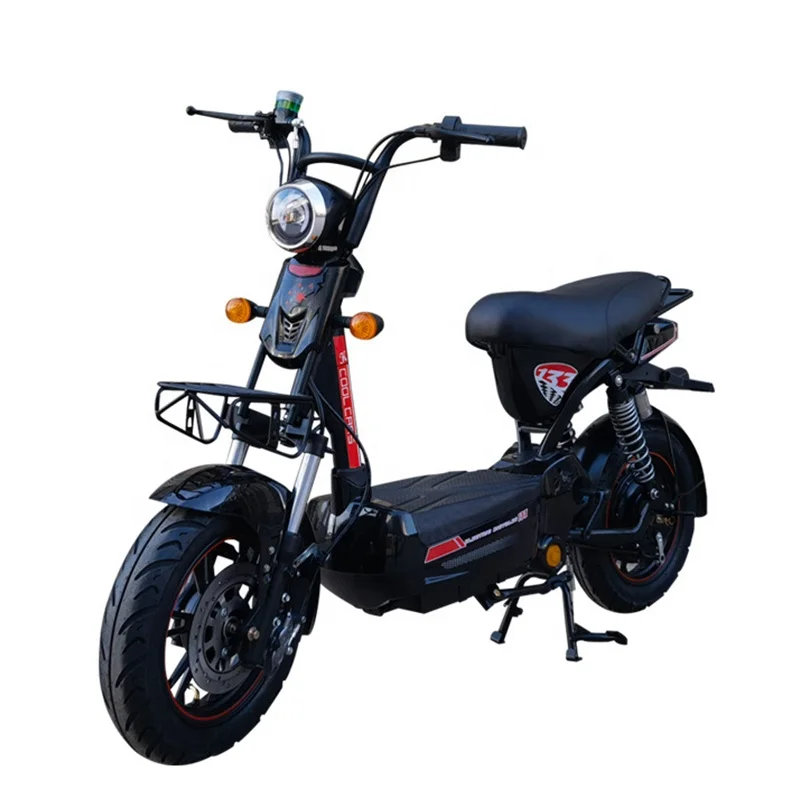 Classic 500W Brushless Motor Urban Leisure Electric Bicycle 48V/60V Electric Motorcycle with Foot Pedal