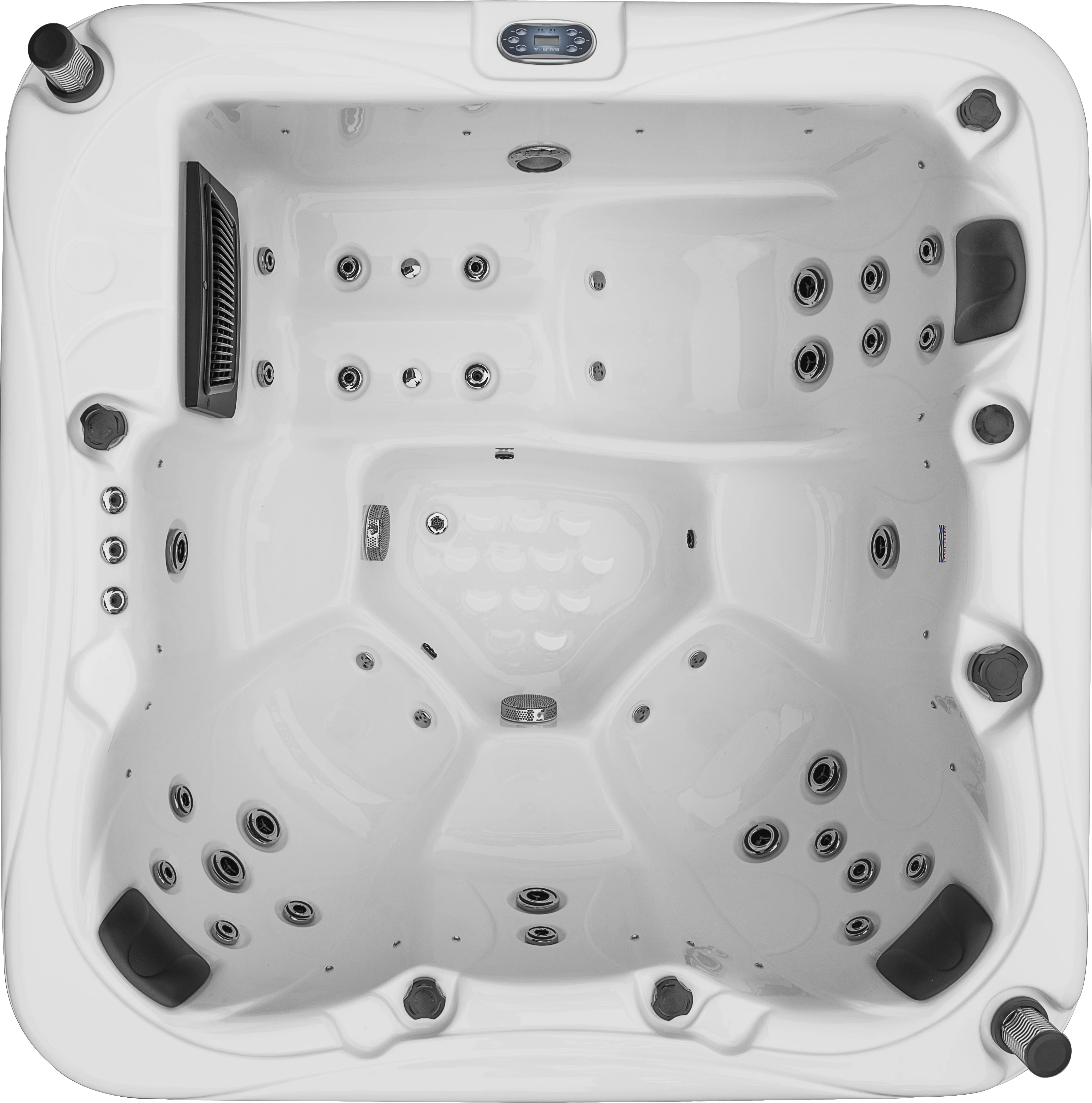 Acrylic Whirlpool Outdoor Bathtub Whirlpool Massage Bathtub New Luxury Massage Hot Tub Standing Bathtub