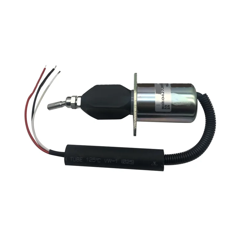 耐久性のある-1 ピース 12V 停止ソレノイドバルブ部品アクセサリー Haulotte HA16PX リフトプラットフォーム用 Deutz Cummins エンジン 0427 2078
