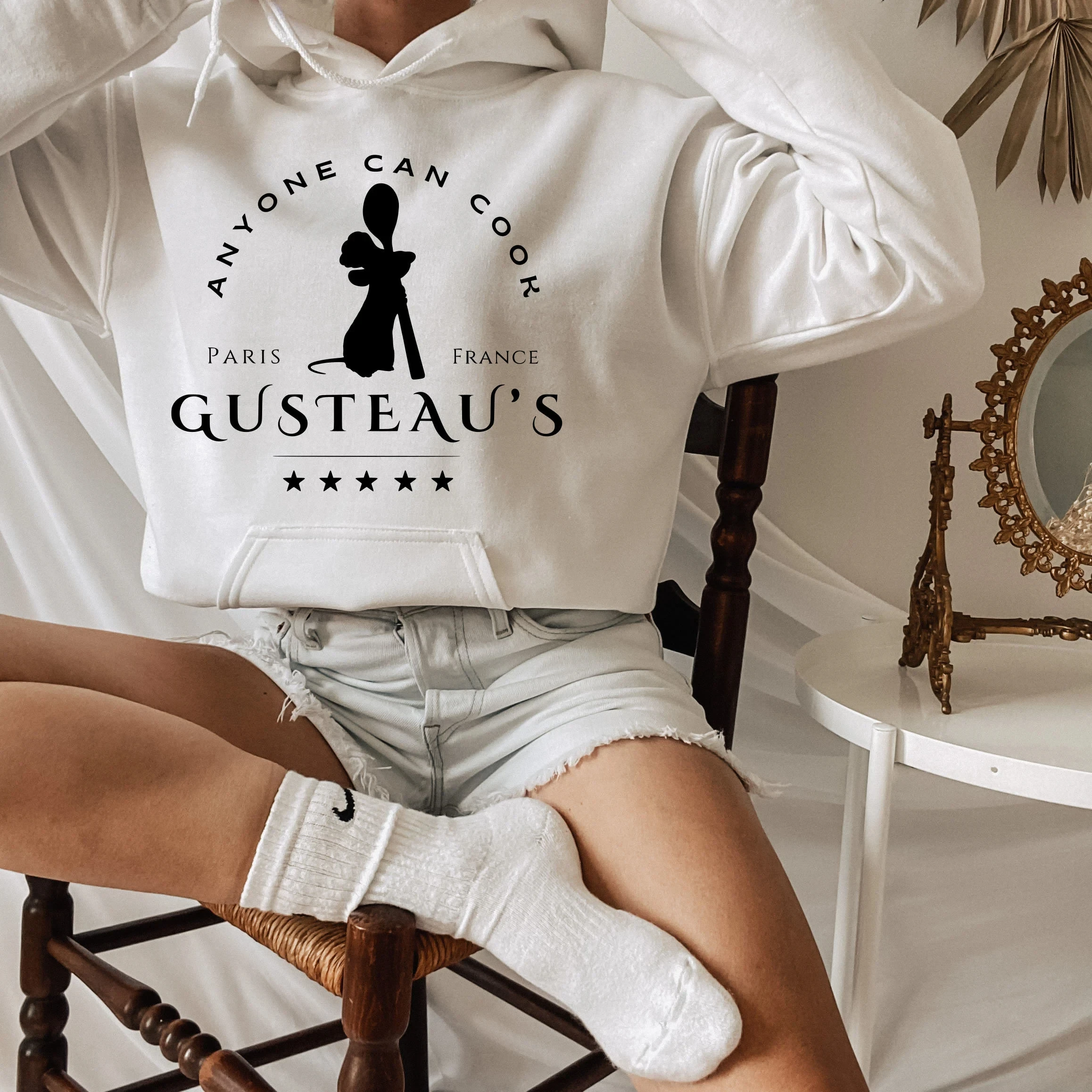 Cualquier persona puede cocinar Sudadera con capucha Ratatouille sudadera con capucha Unisex nueva Otoño/Invierno Tops ropa de calle gótica y2k