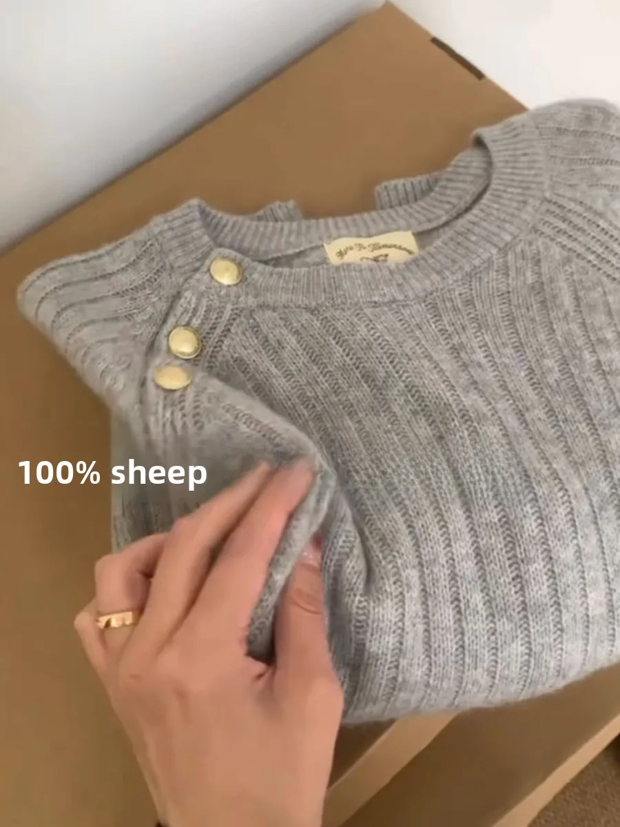 Ay Wool Knit Sweate…