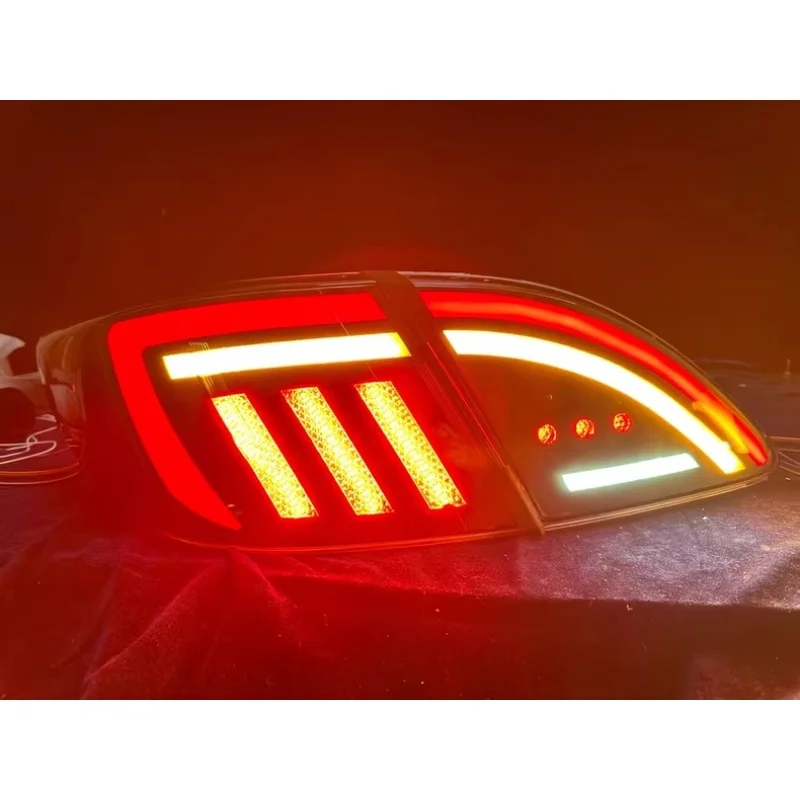 مجموعة الضوء الخلفي للسيارة لمازدا 6 تعديل الضوء العكسي الفرامل الاحتياطية ضوء بدوره إشارة #4