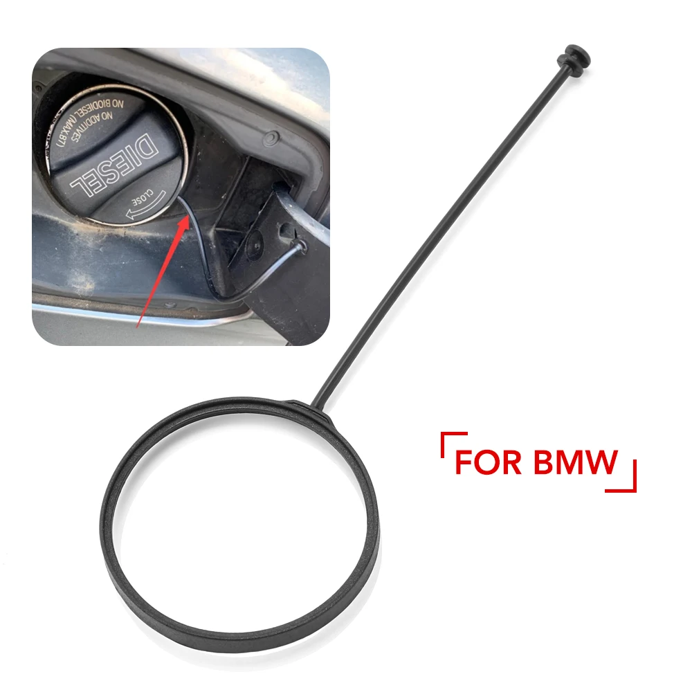 Fuel Oil Tank Cover Cable Sling Gas Cap Rope Line For BMW X1 X3 X4 X5 X6 Z4 Mini E70 E46 E90 E39 E87 F10 F11 E83 E60 16117222391