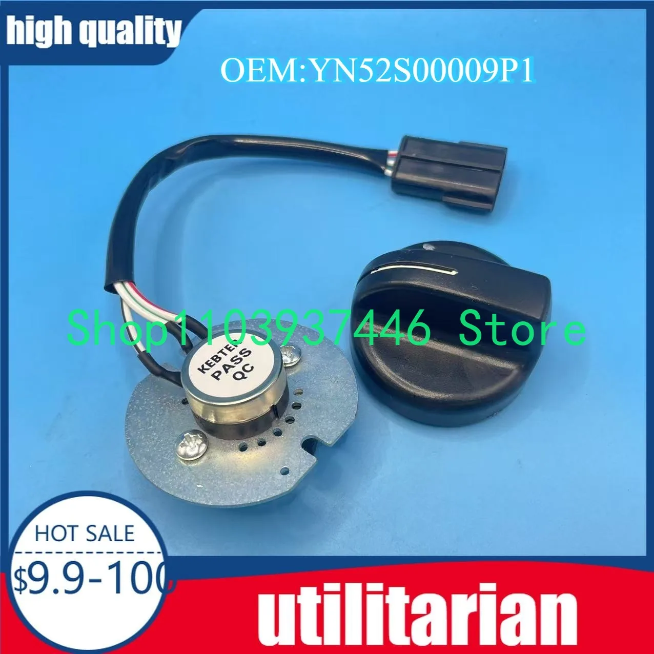 

Throttle Knob YN52S00009P1 Gear Switch for Kobelco SK200-6/200-6E Excavator