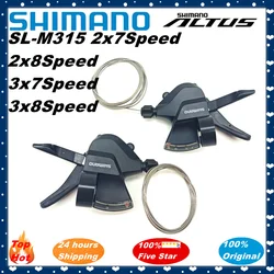 SHIMANO Altus SL-M315 SL-M310 MTB Shifter 2X7 2X8 3x7 3x8 14 16 21 24 S Speed Mountain Bike Shift Lever Trigger Set