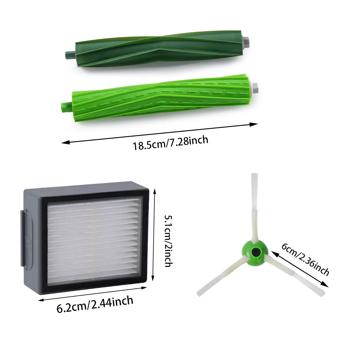 Accessories for IRobot Roomba J7+ J7, I7, i7+, I8, i8+, I1, I3, i3+, I4, I6, i6+, E5 E6 E7, J & I & E Series Robot Vacuum Cleane