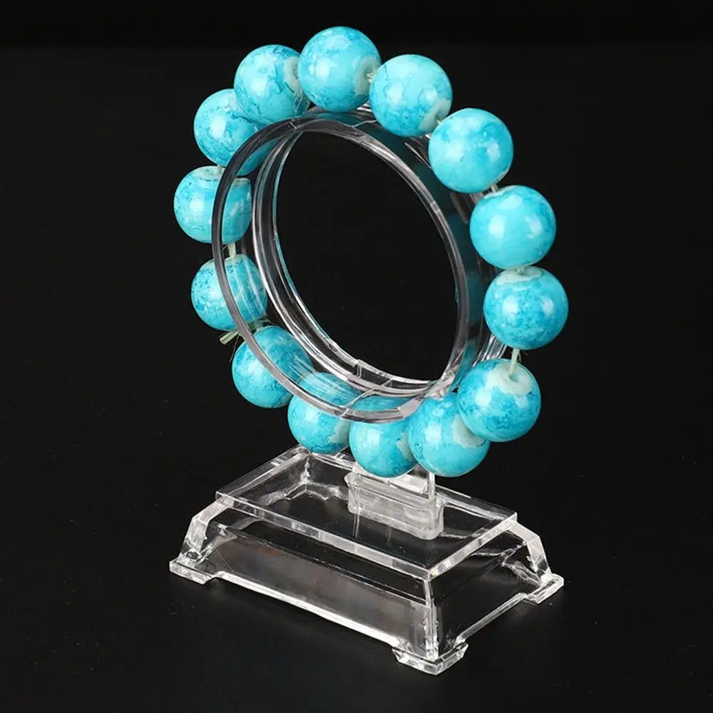 

Durable Acrylic Bracelet Display Rack Clear Convenient Bangle Organizer Stand Creative Storage Stand