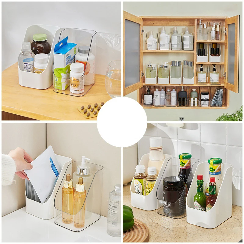 1pc Fridge Food Sort Storage Box Refrigerator Organizer Bins Transparent Seasoning Storage Box Kitchen Fridge Storage Organizer