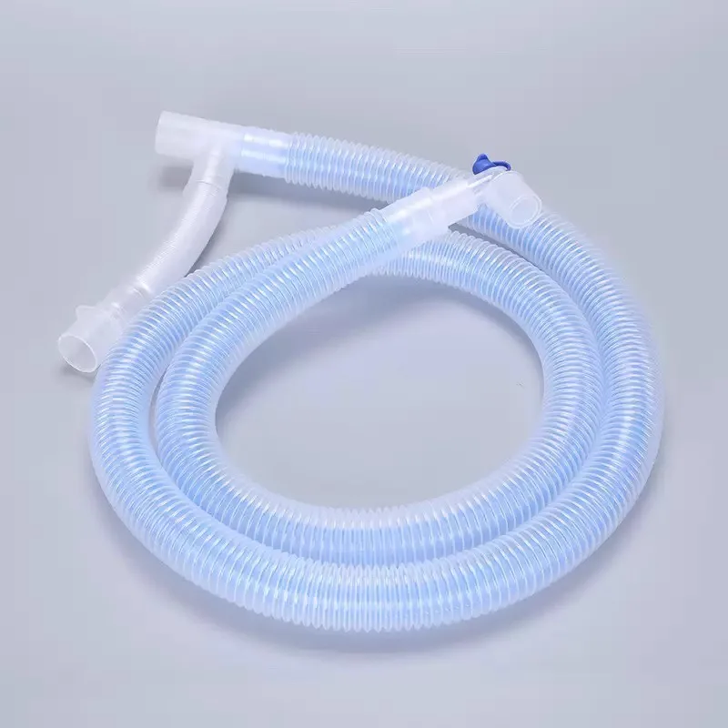 Pet corrugated coaxial tube concentric tube Y-shaped tube anesthesia machine accessories