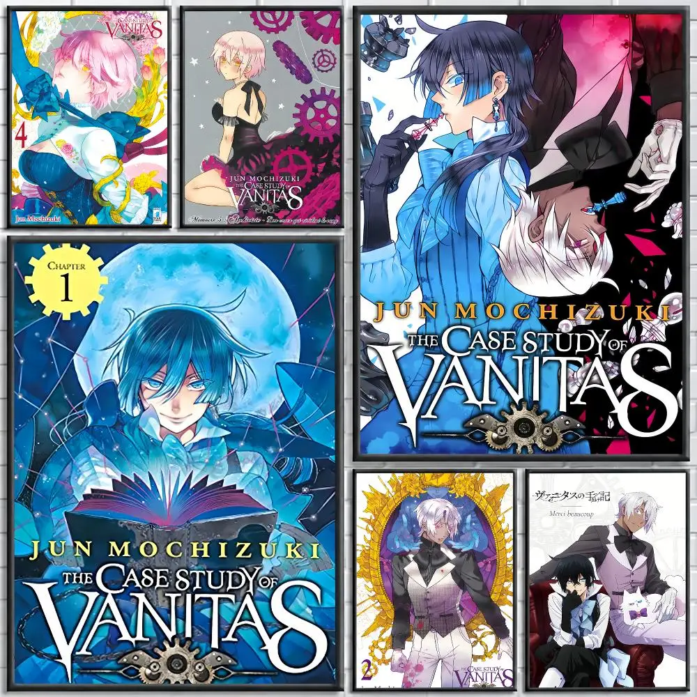 Anime The Case Study Of Vanitas Painting Calligraphy Stylish Canvas Poster Wall Art for Home Decor Gift