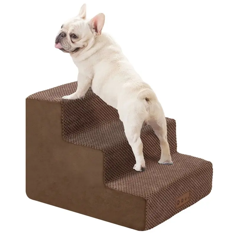 JHD Extra-Wide Dog-Style Staircase With Support Plate, Suitable For Use In Living Rooms, Bedrooms, And Other Settings.