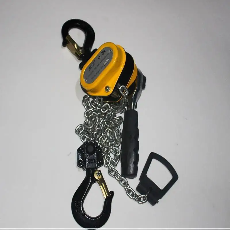 New Portable Electric Hoists Chain Hoist Cordless Drill Winch with 1.5M/3M Chian 0.25T/0.5T/0.75T