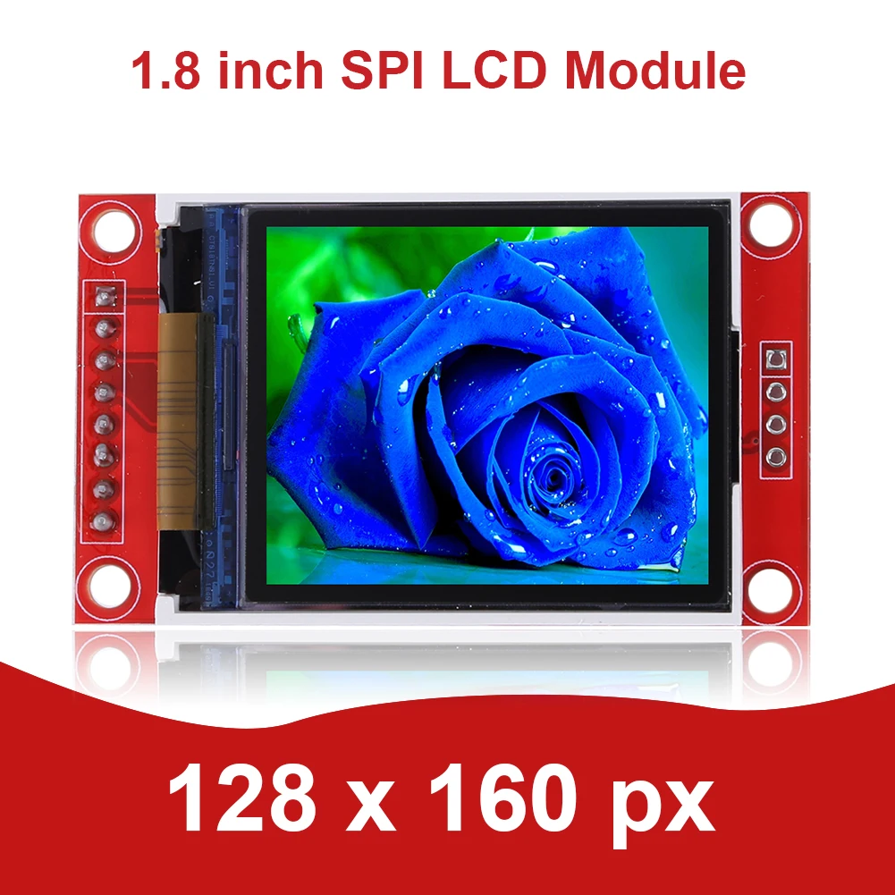1,8 inch TFT-displaymodule SPI-interface Touchscreen Shield-displaymodule ST7735 3,3 V 128x160 pixels met SD-kaart voor Arduino