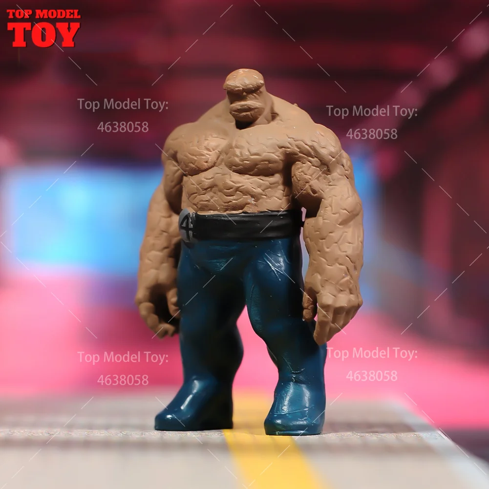 Painted Miniatures 1/24 1/64 1/43 1/87 Strong Stone Monster Robot Male Scene Figure Doll Unpainted Model For Car Vehicles