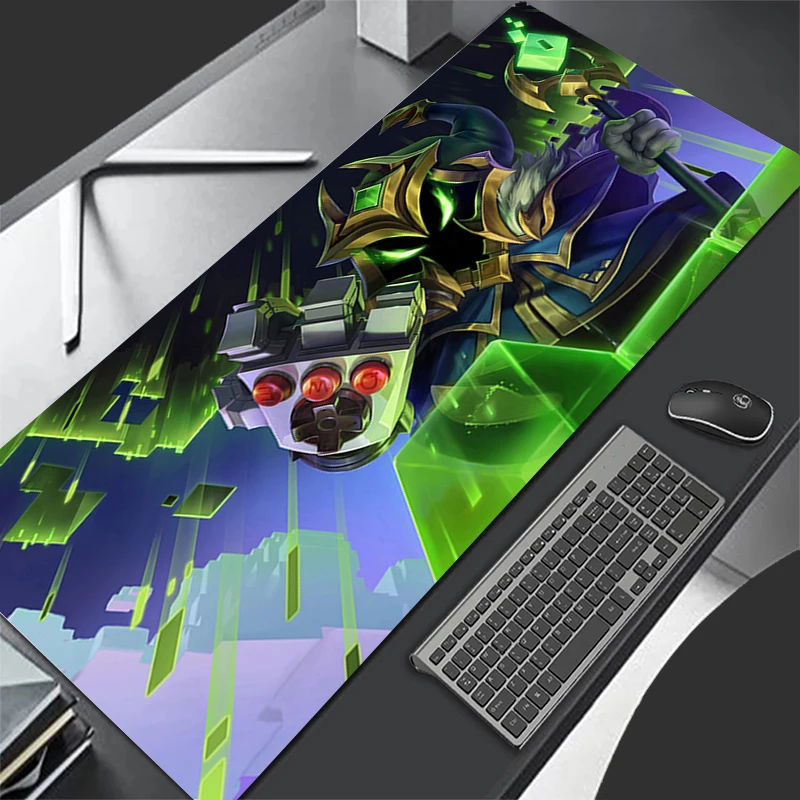 Mousepad Computer Gaming Accessories Keyboard Pad Office Rubber Mouse Pad Decoracion Desk L-league Of Legends Veigar Mouse Mat