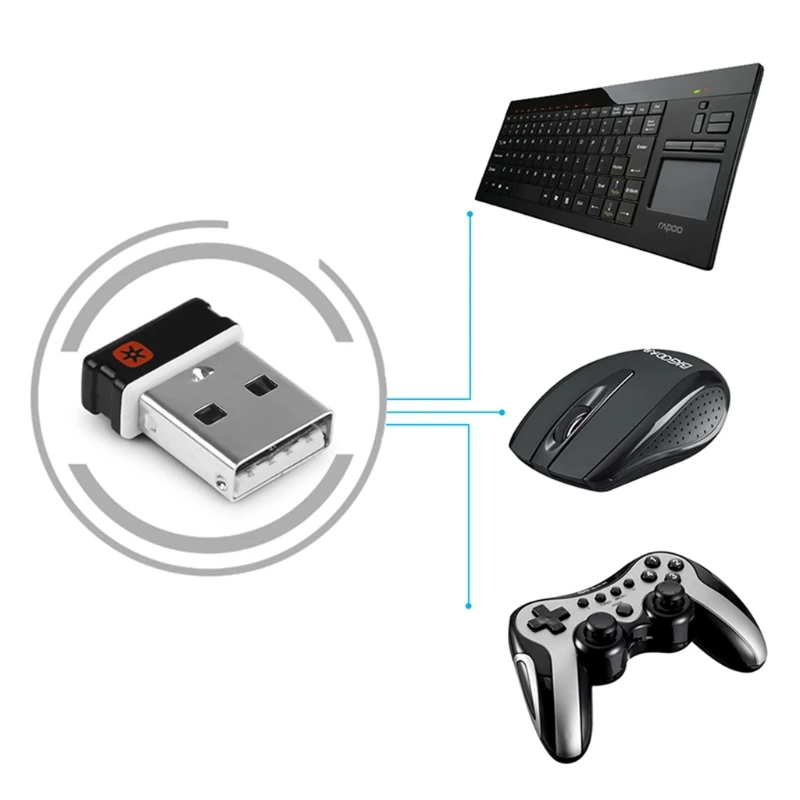 Wireless Dongle Receiver Unifying USB-Adapter für M905 M950 M505 M510