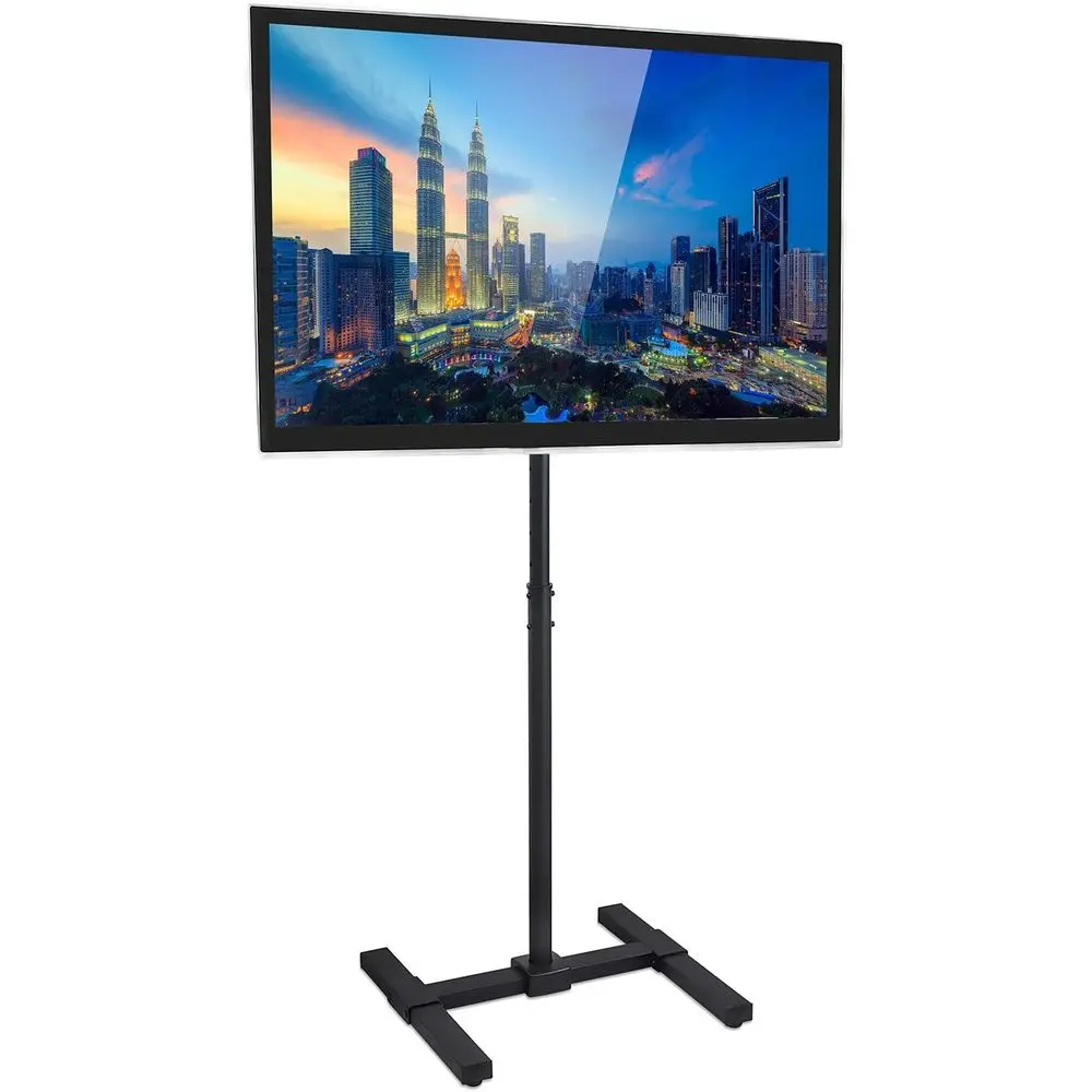 

Portable TV loor Stand | Unil Pedestal or 13-42 Inch TVs and Monit| Height Adjustable 29.5-52 Inches | VESA up to 200x200 mm | L