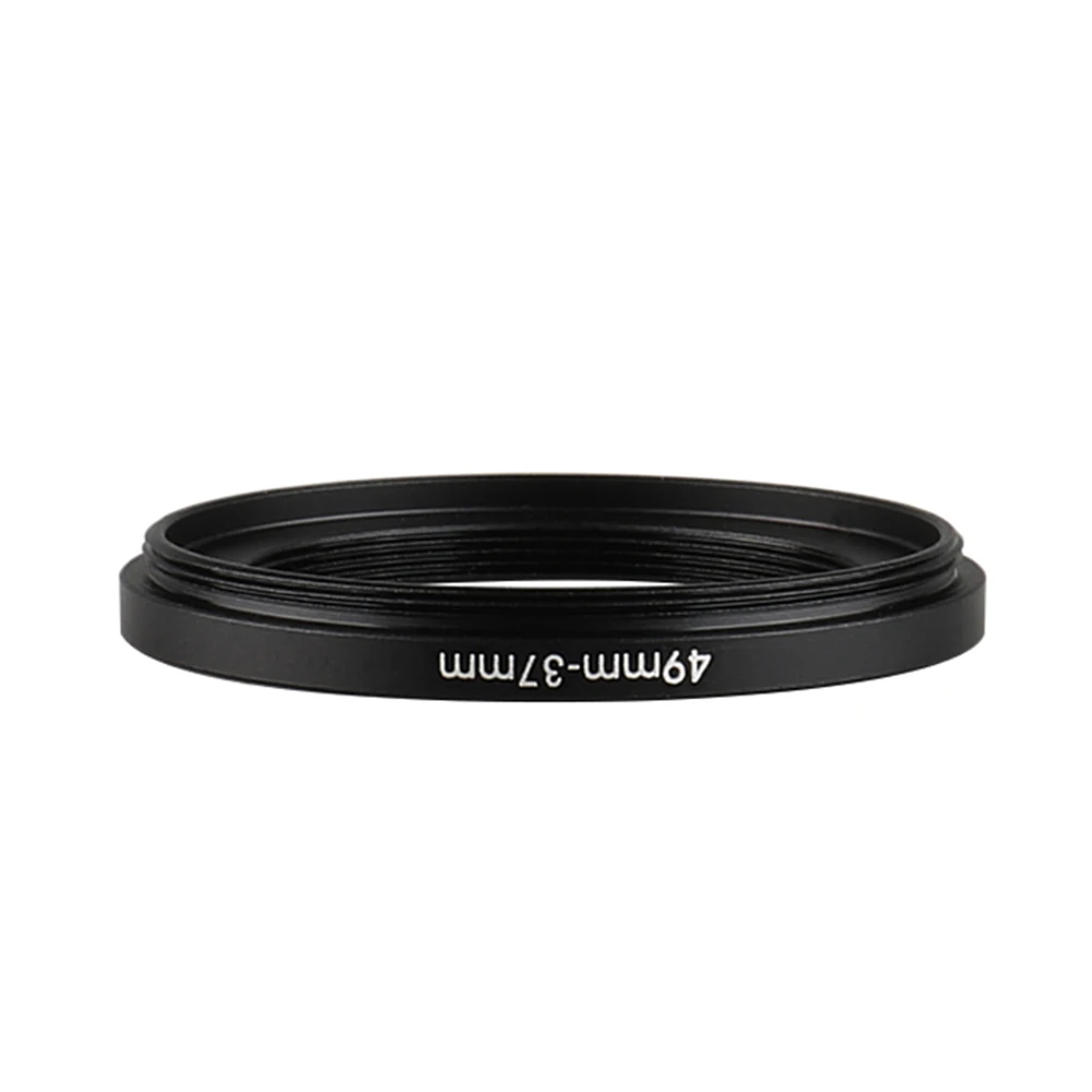 Aluminum Step Down Filter Ring 49mm-37mm 49-37mm 49 to 37 Filter Adapter Lens Adapter for Canon Nikon Sony DSLR Camera Lens