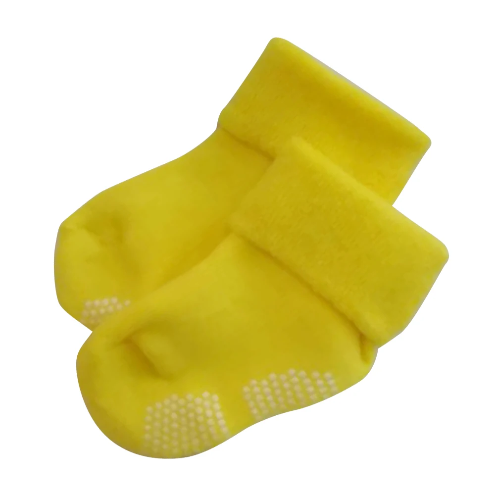 

Baby Socks Thickened Non-Slip Cotton Autumn Winter Newborn Loose Mouth Size M 1-3 Years Boys Girls Everyday Comfortable