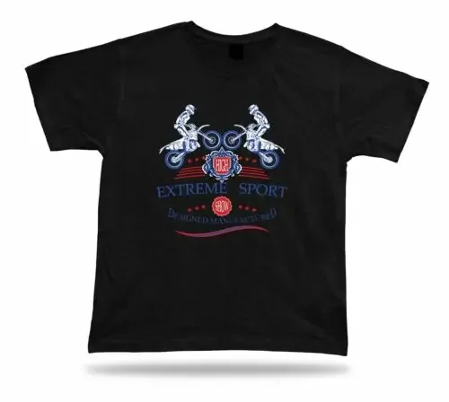 Tshirt Tee Shirt Birthday Gift Idea Extreme Sport Motorcycle Bike Race Show Jump