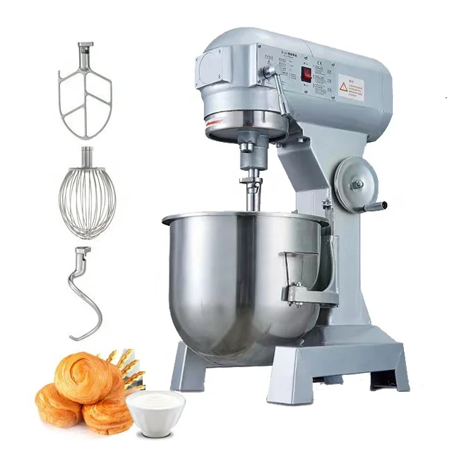 Commercial  Dough Kneading Machine Stainless Steel Automatic Bakery Flour Dough Spiral Mixer