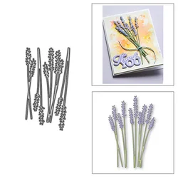 Lavender Frame Metal Cutting Dies for DIY Scrapbook Album Paper Card Decoration Crafts Embossing 2022 New Dies