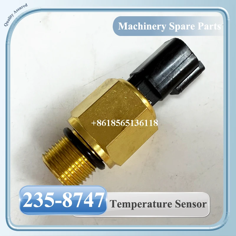 235-8747 2358747 Water Temperature Sensor for 3054C C4.4 Excavator Accessories Construction Machinery Parts view 2