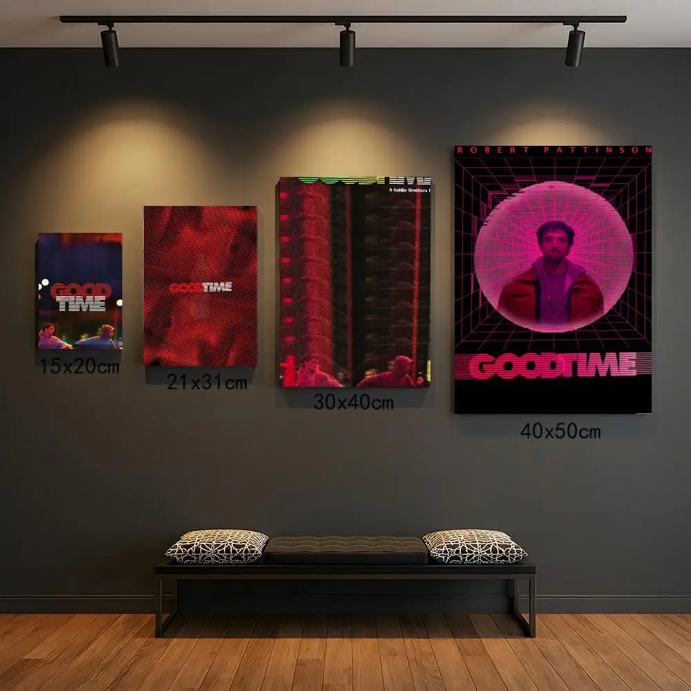 classic movie G-Good Time-E Poster Peel and Stick Wall Art for Cafe Office Bar and Home Decoration