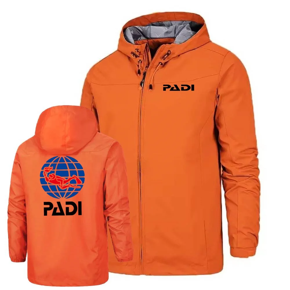 Veste classique chauffeur de plongée Padi Sport coupe-vent vêtements d'extérieur printemps automne randonnée escalade coupe-vent hommes cyclisme manteau imperméable