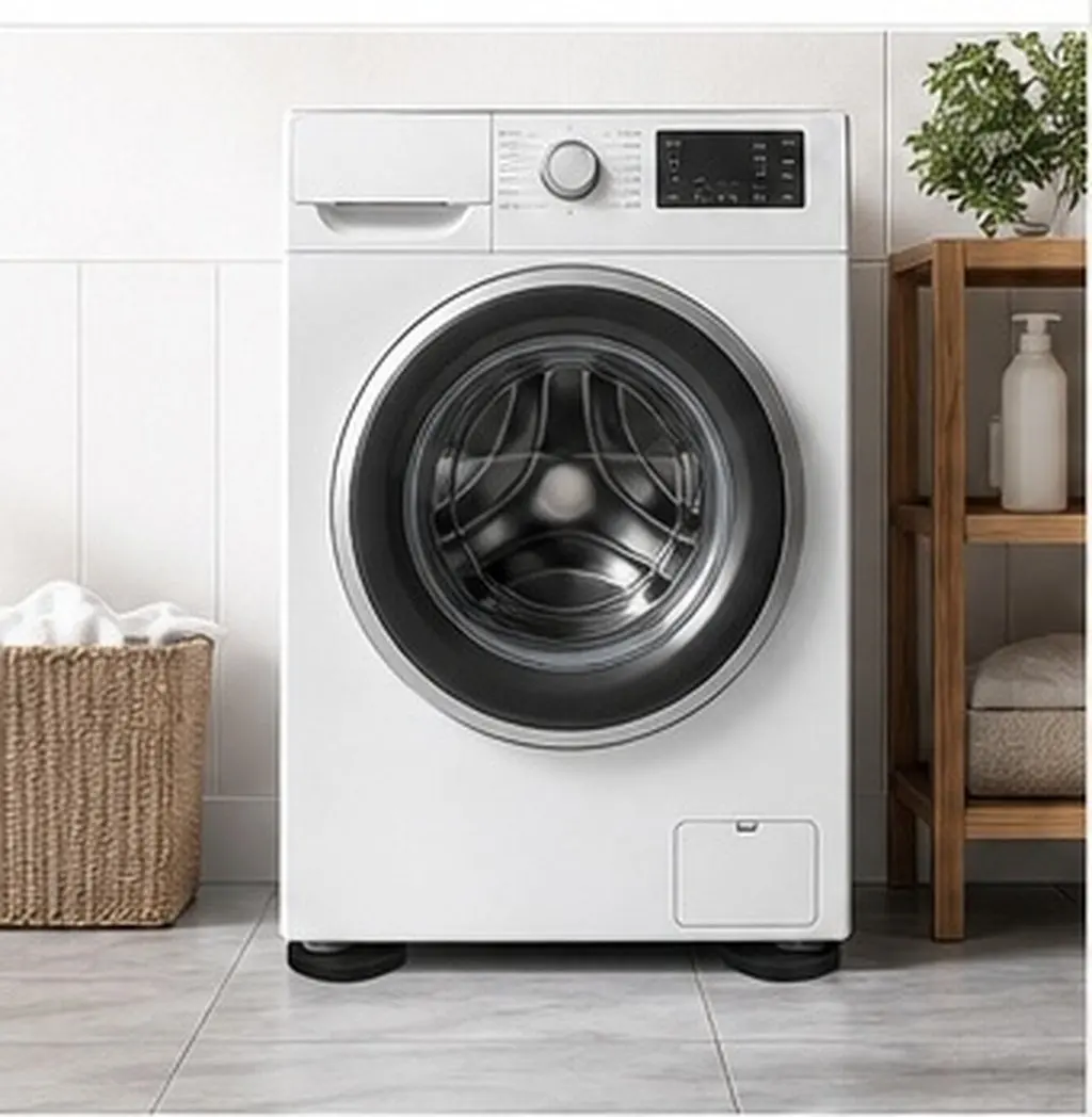24 pièces de coussinets d'amortissement pour machine à laver, tapis anti-vibrations pour stabilité, réduction du bruit, antidérapant, protection pour appareils de blanchisserie