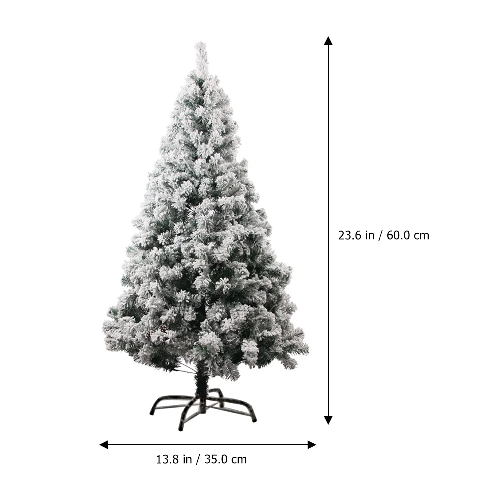 

Artificial Christmas Tree Holiday Decoration Party Adorn Branch Xmas White Scene Layout Prop Flocking Adorable