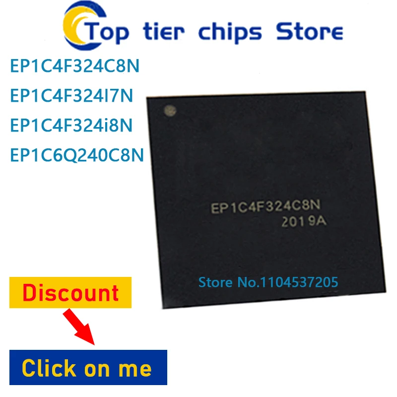 1PCS~5PCS/LOT  EP1C4F324C8N EP1C4F324I7N EP1C4F324i8N EP1C6Q240C8N BGA 100% NEW