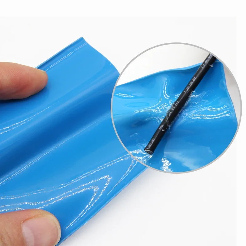 1/5/10m 4:1 Heat Shrink Tube With Glue 4mm ~ 52mm Electronic Connection Wire Insulation Wraping Sleeve Cable Protection Tubing